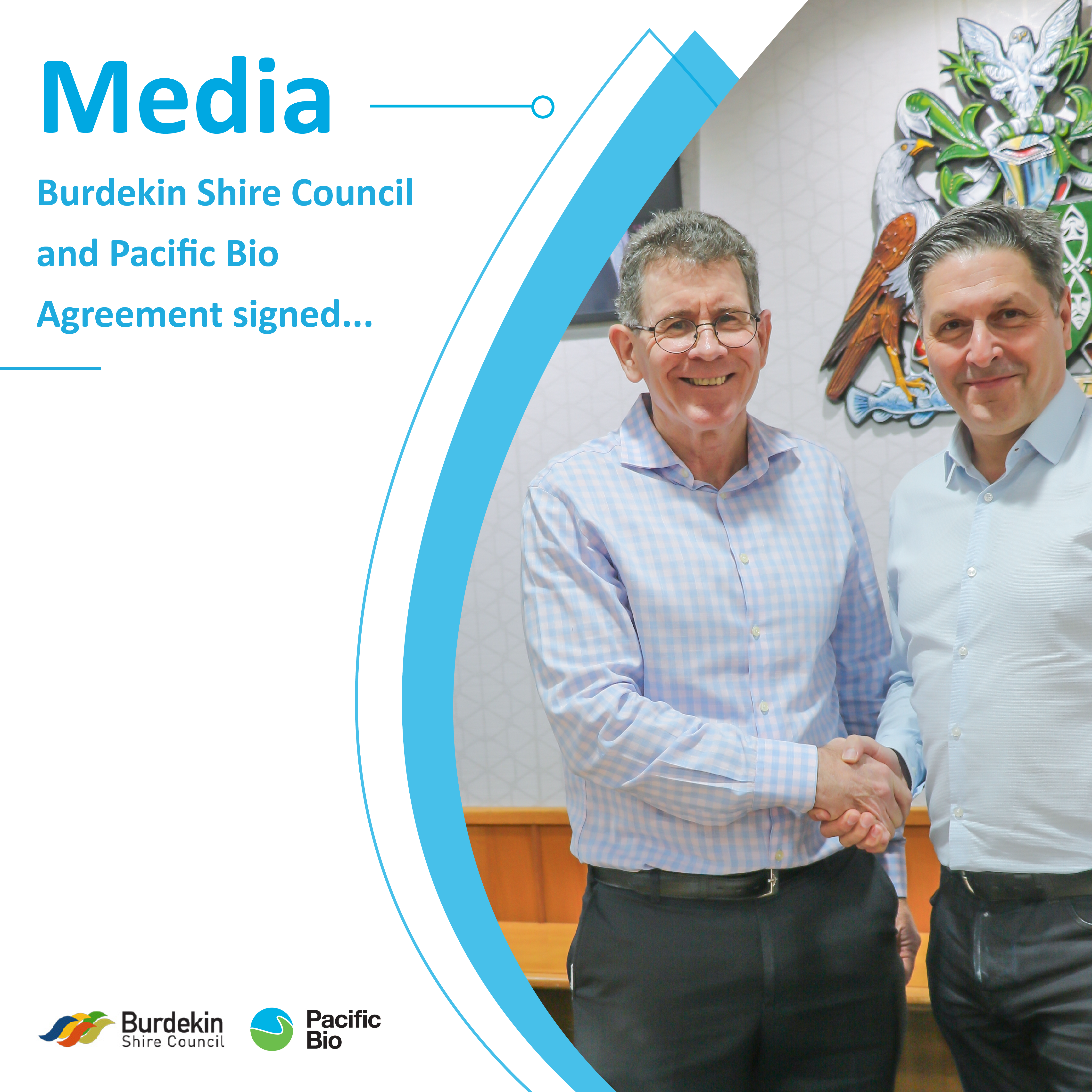 Burdekin Shire Council Sign Agreement 17.08 01 01